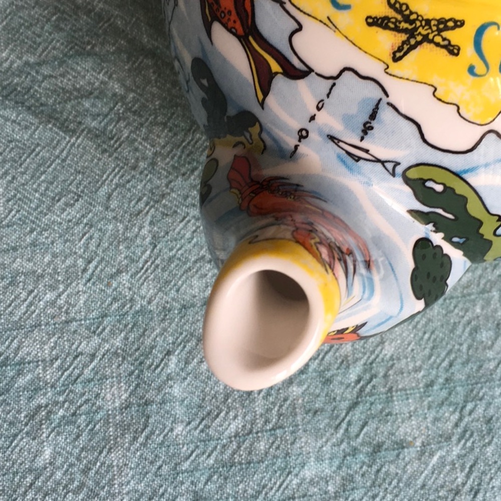 Cardew Designs Sea Shells Teapot, Rare Design - Picture 4 of 13